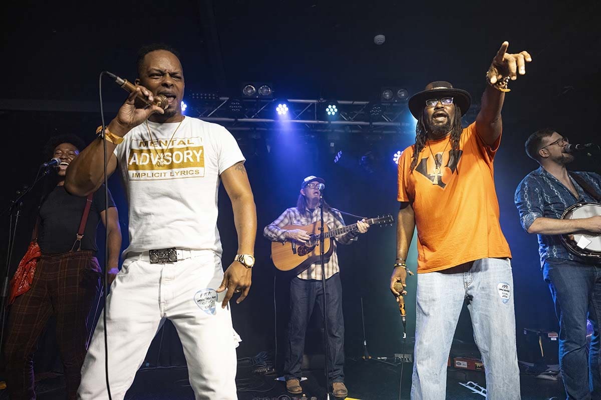 American Rap/Bluegrass band Gangstagrass at Oslo - Great Grass Root Music Venues in London