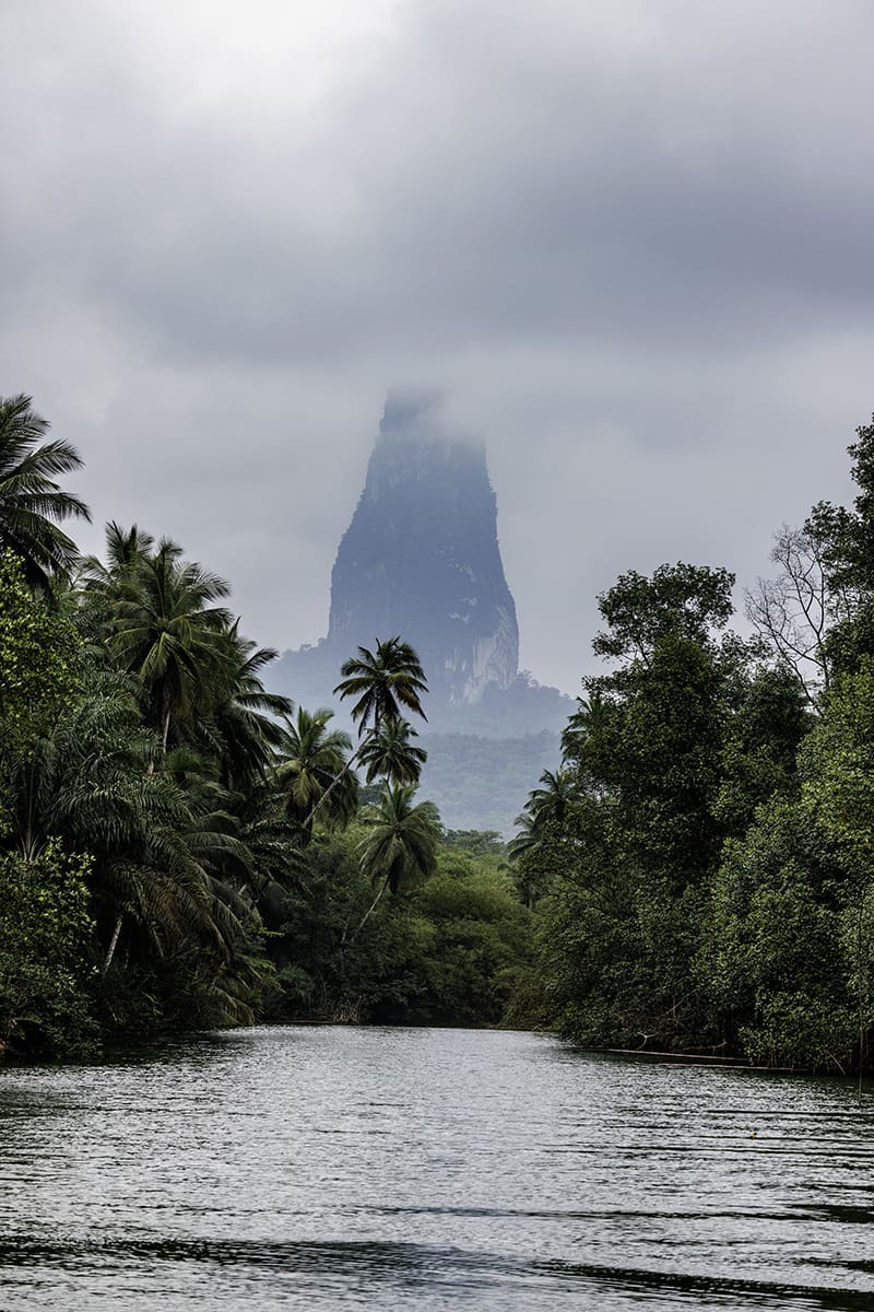 Pico Cao Grande in the Obi National Park.
