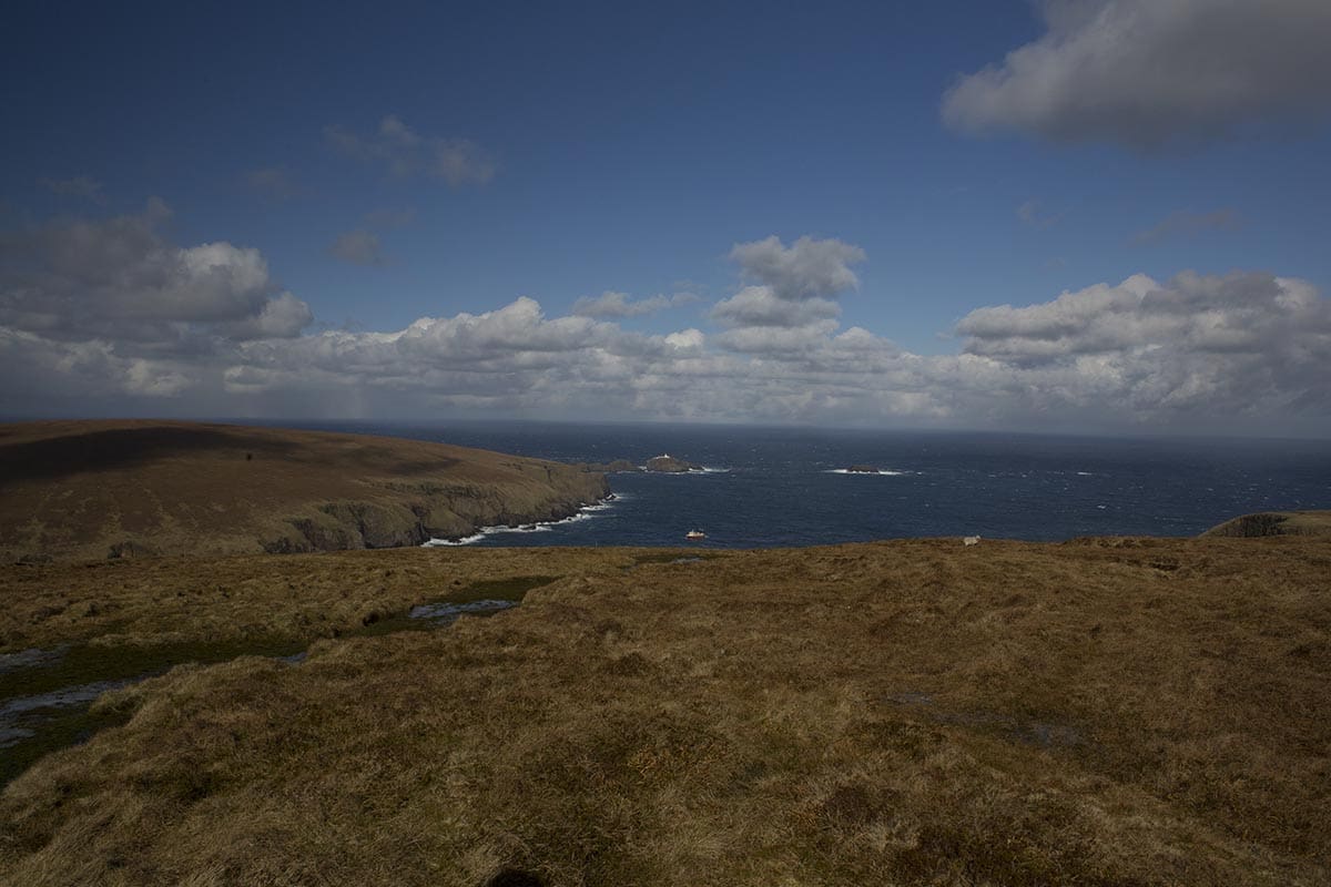 Unst, Scotland's most northerly spot is a great place to see puffins in the UK