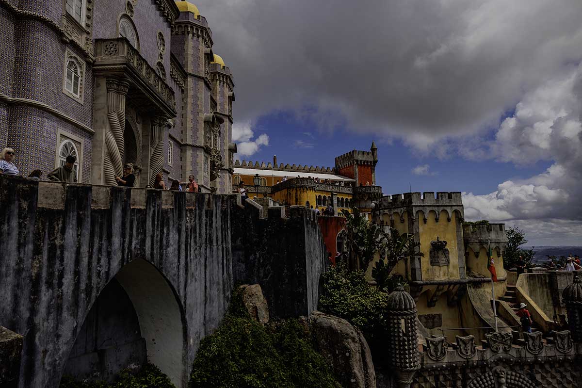Fantasy architecture at Pena Palace - Is Sintra worth visiting