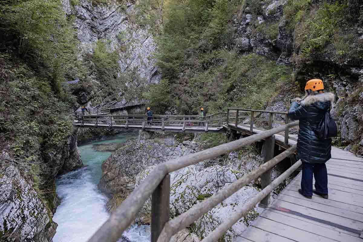 Vingtar Gorge near Lake Bled