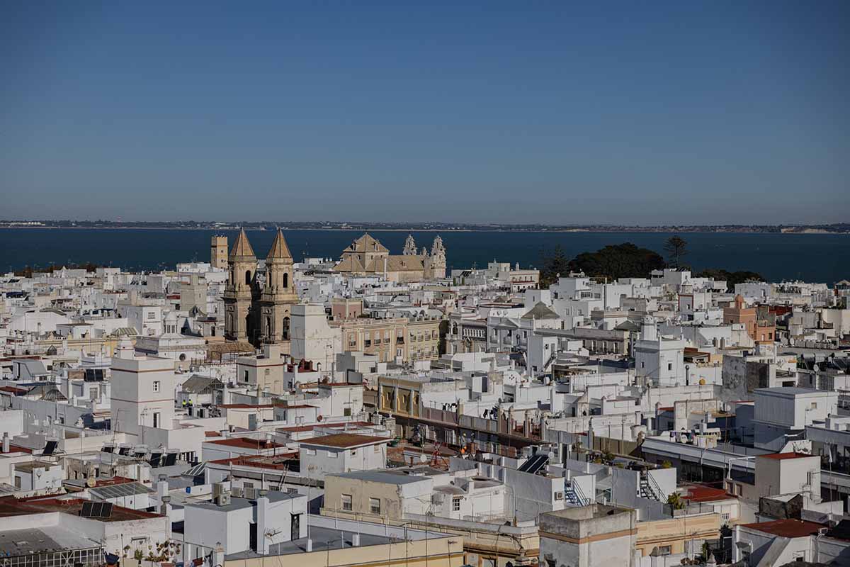 View from Torre Tavira Cadiz