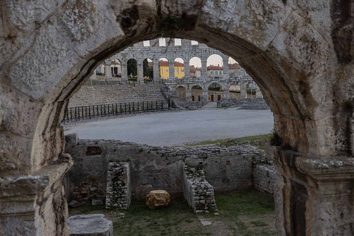 Pula in Croatia's Roman Arena