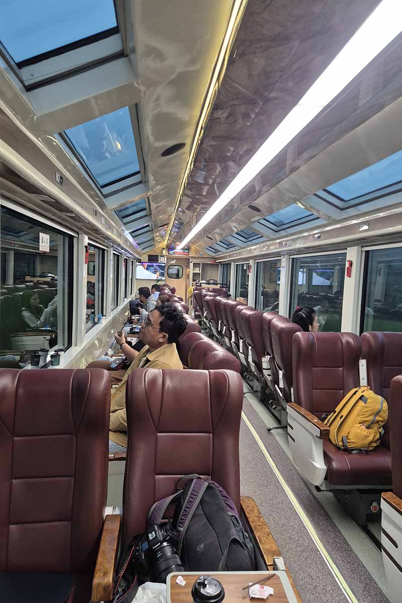 Are there trains in Indonesia