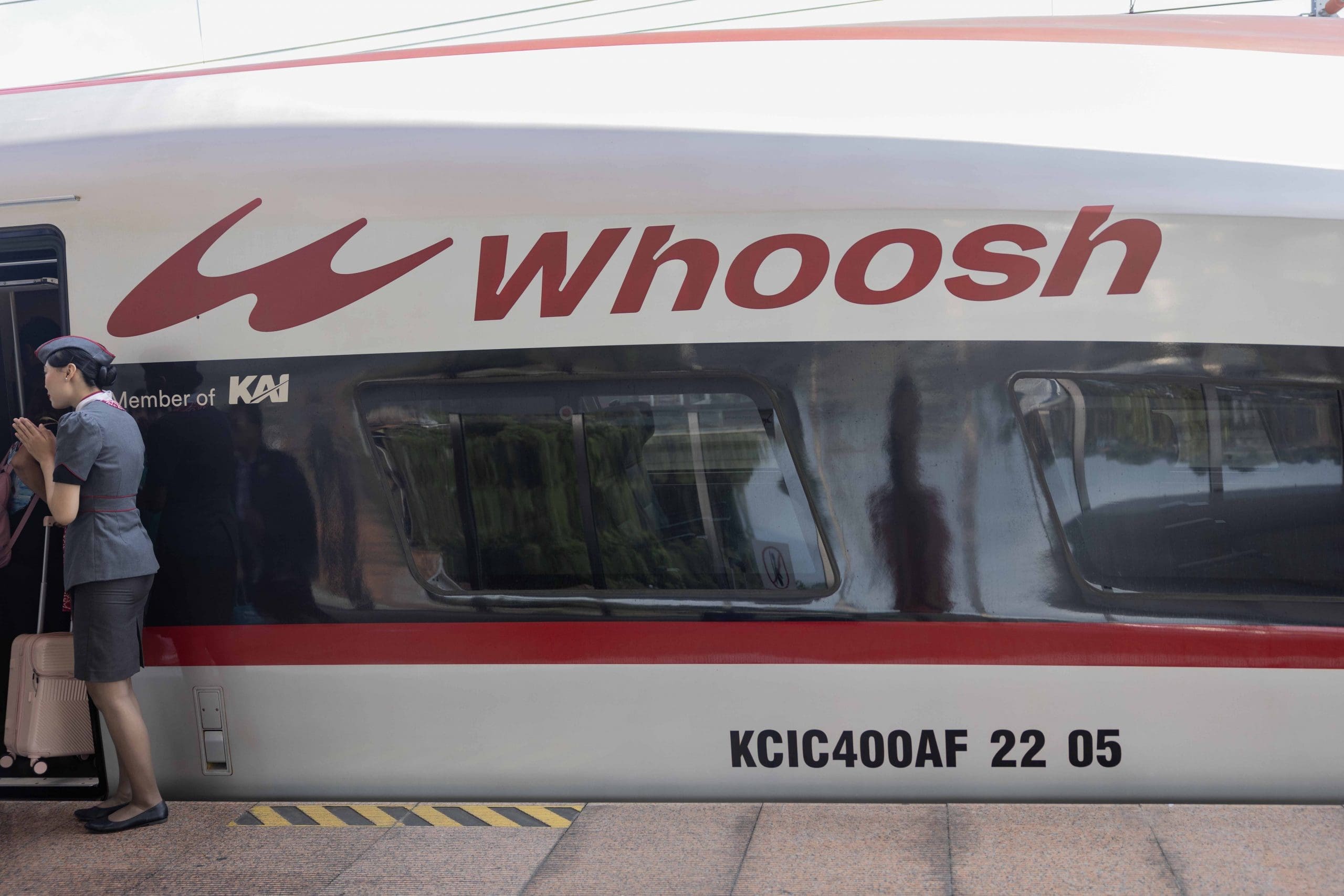 Are there trains in Indonesia - Whoosh high speed train